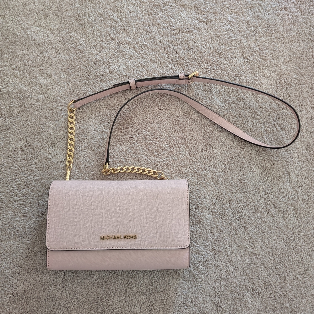 NWOT Michael Kors Pink Crossbody Bag